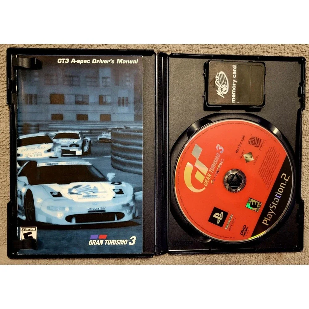 NOT FOR SALE version Gran Turismo 3 A-spec Video Game (Sony PlayStation 2, 2006)
